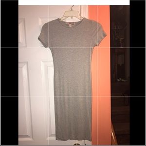 Light grey right dress